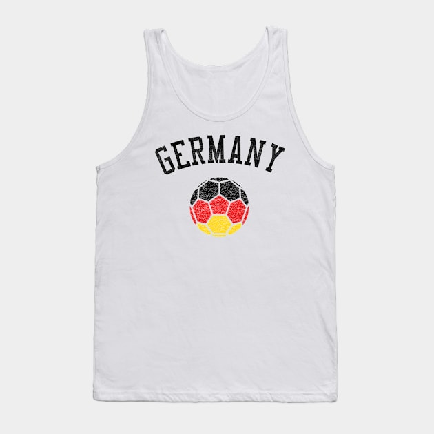 Germany Soccer Team Heritage Flag Tank Top by ryanjaycruz